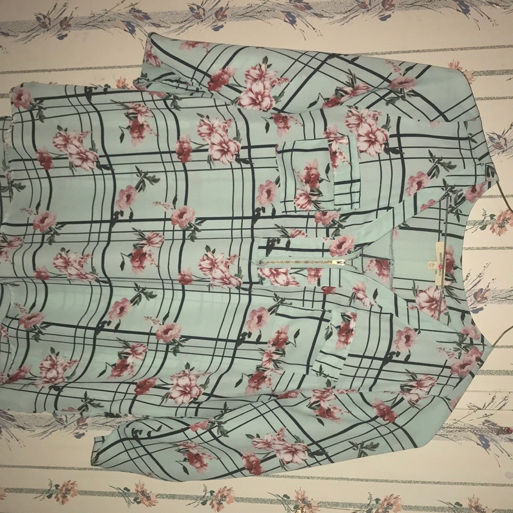 Floral Dress Shirt